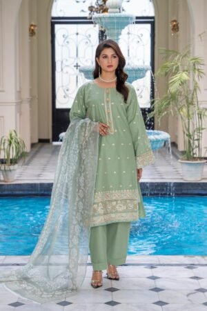Embroidered Dobby Cotton-0010