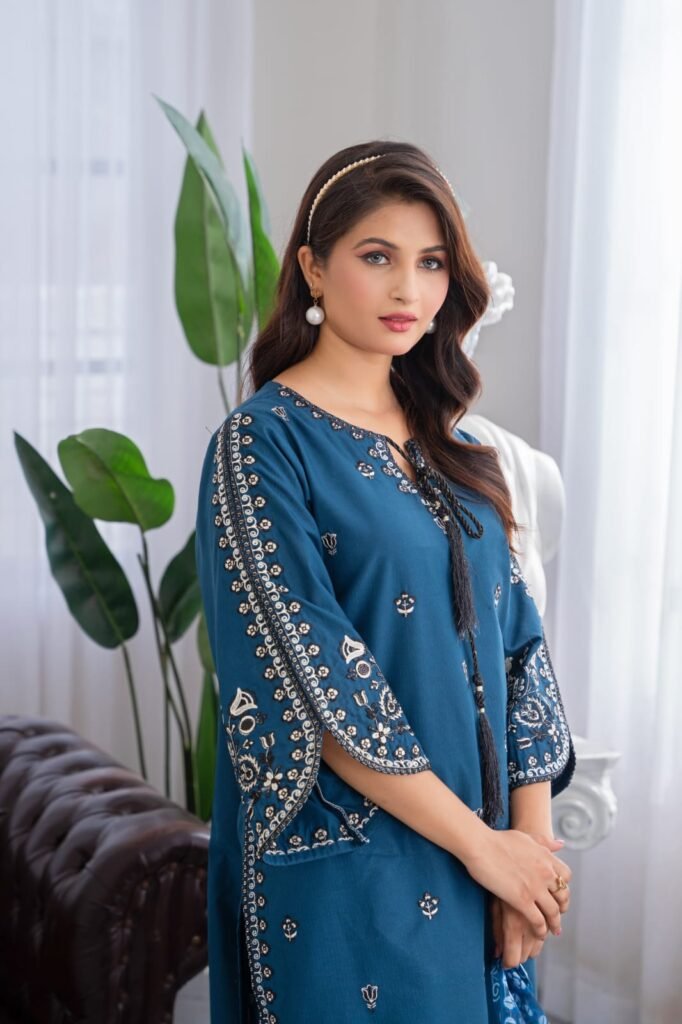 Embroidered Dobby Cotton-0002